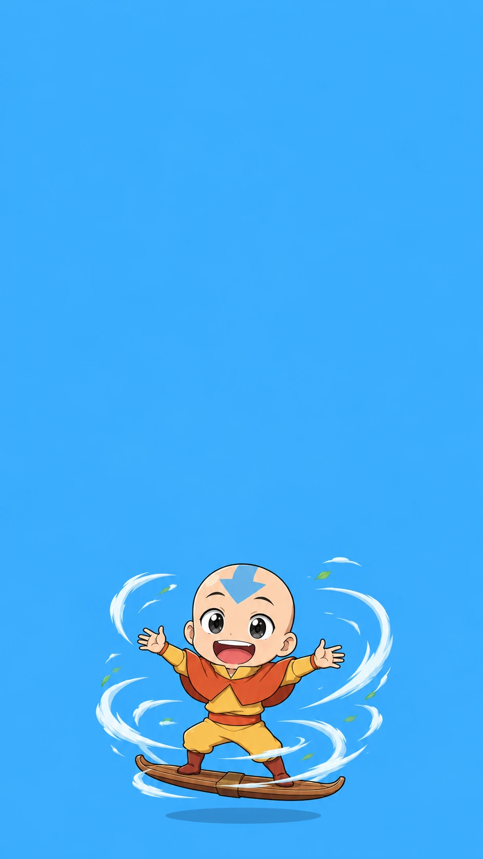 Chibi Airbender Fan Art 4K Wallpaper 4K Wallpaper — WallNest HD AI