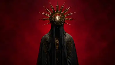 Dark Fantasy Crowned Sovereign 4K Wallpaper – Gothic Gold Halo Armor