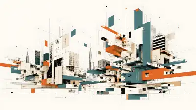 Floating Metropolitan Grid Futuristic City 4K Wallpaper