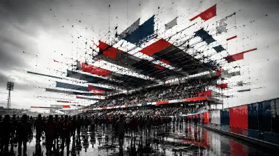 Football Fans Stadium Wallpaper - Monochrome Abstract 4K