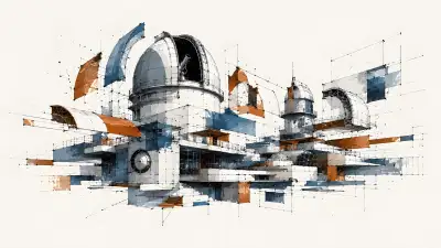 Fragmented Observatory Wallpaper - Architecture Dome 4K