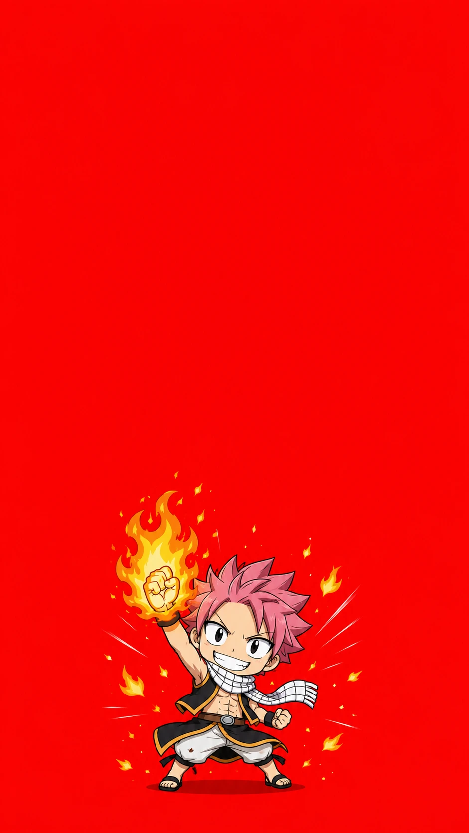Natsu Dragneel Fan Art Fire Wallpaper HD