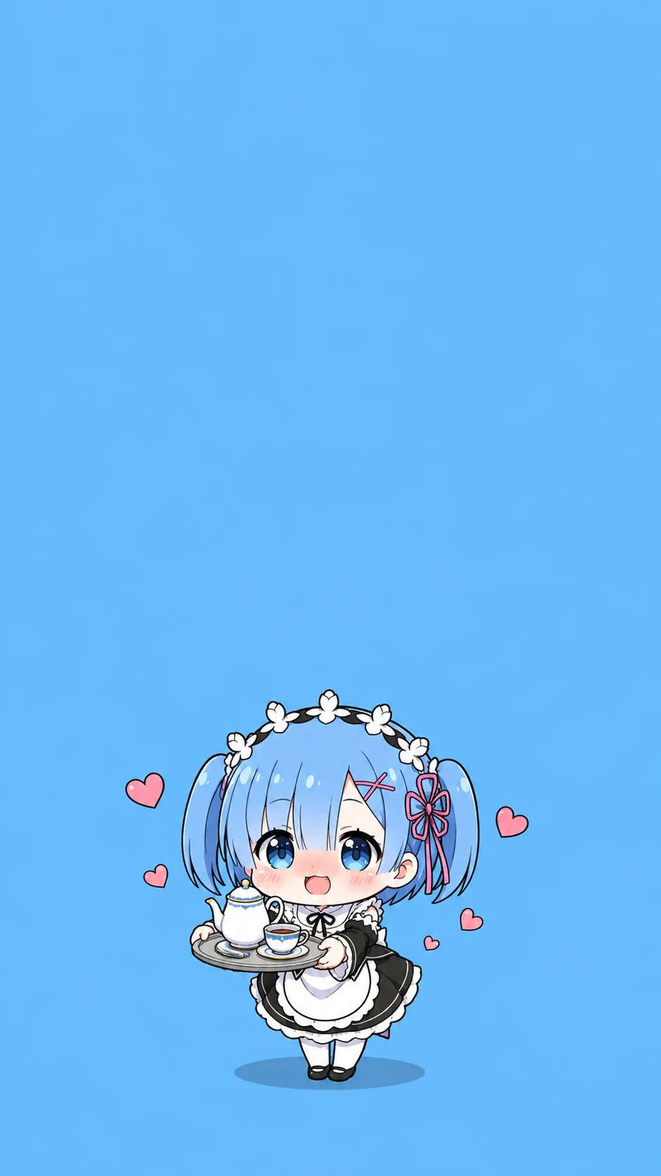 Rem Fan Art Cute Anime Wallpaper HD