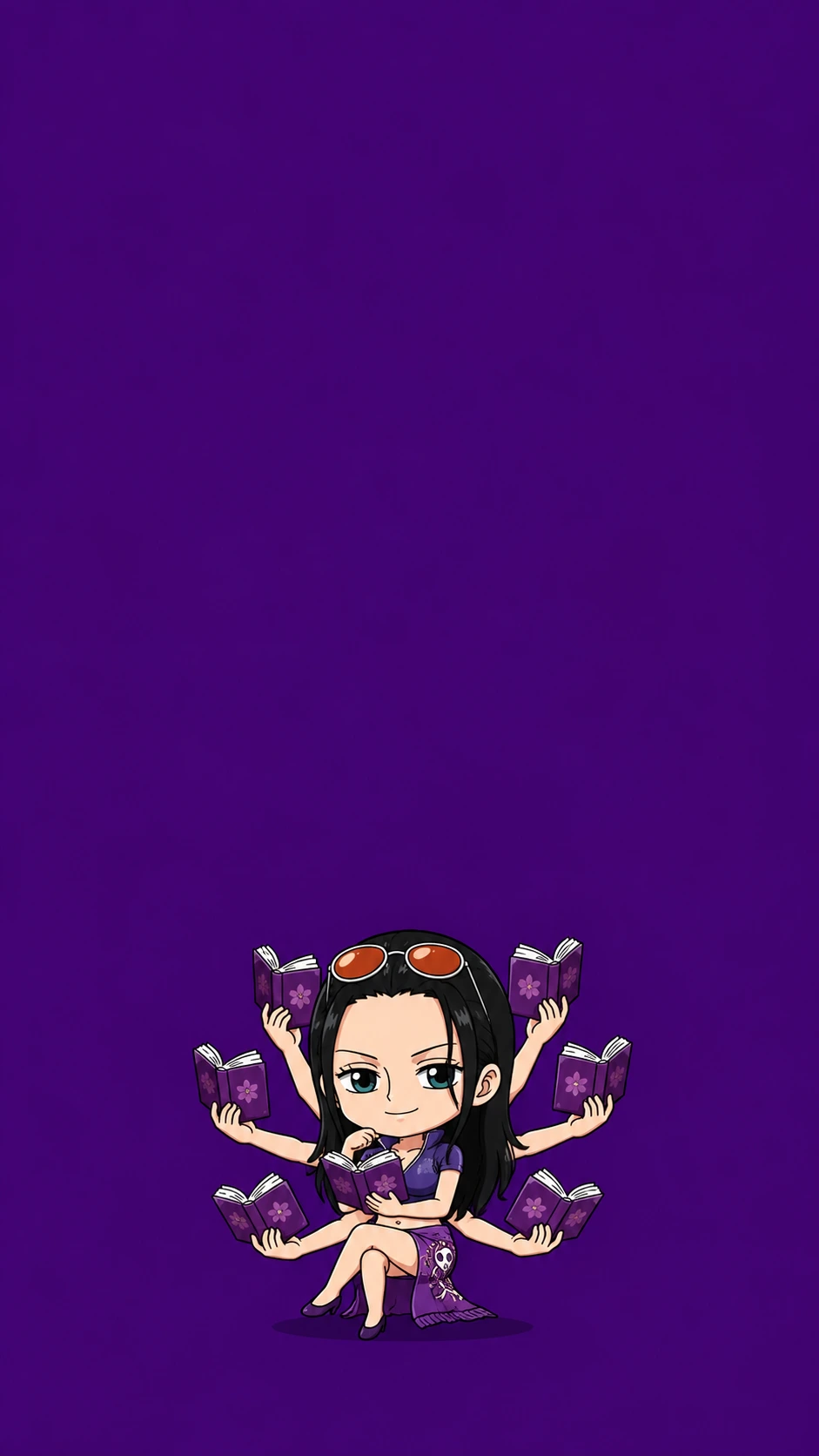 Robin One Piece Chibi Fan Art 4K