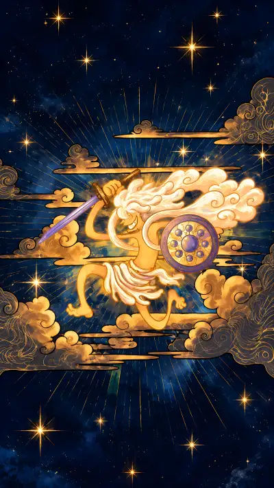 Sun God Nika Wallpaper 4K – Luffy Gear 5