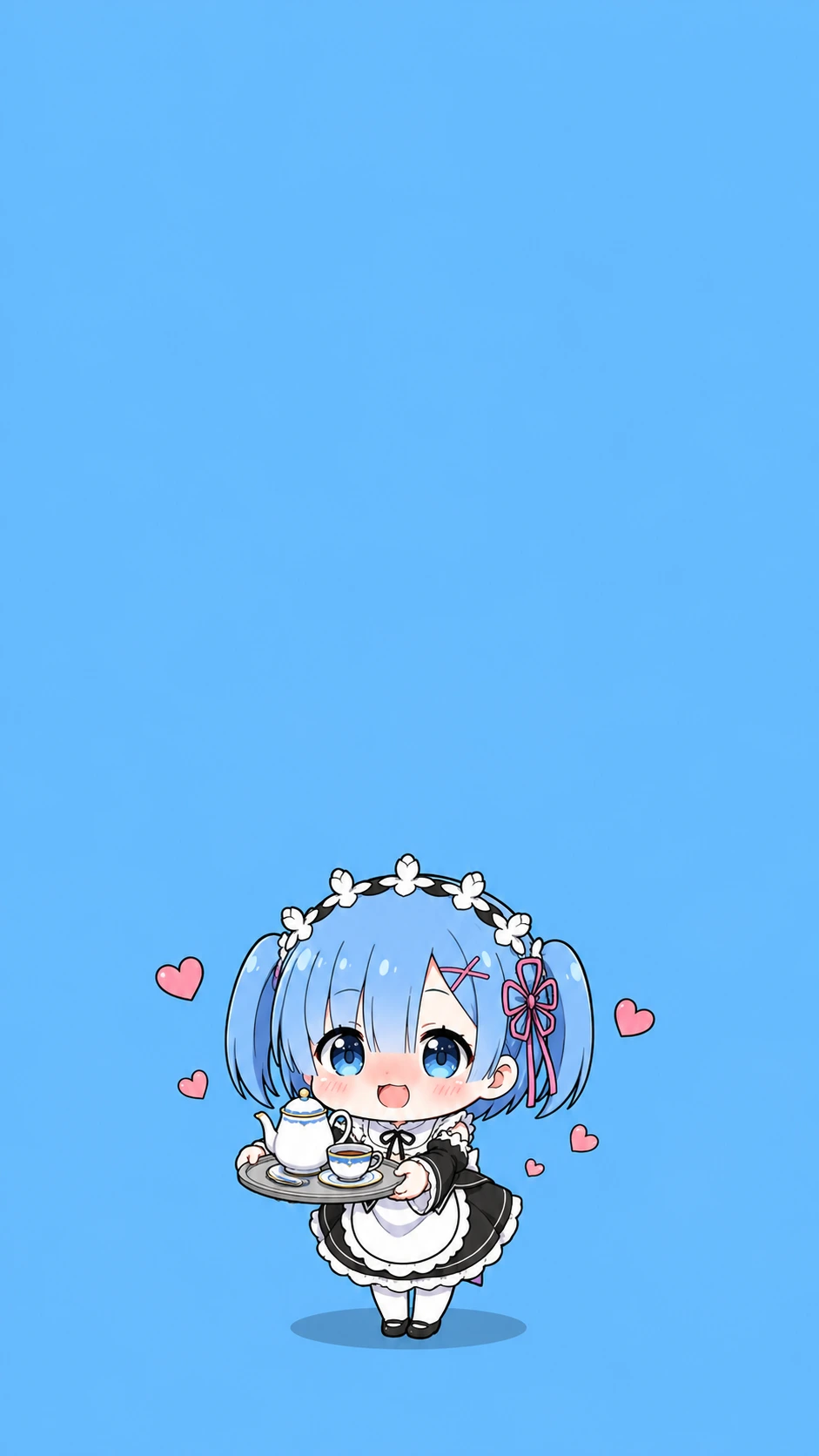 Rem Fan Art Cute Anime Wallpaper HD